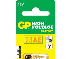 GP Battery GP baterijos, aukštos įtampos, 23 A, vienkartinės baterijos, šarminės, 12 V, 1 vnt., daugiaspalvės, lizdinė pakuotė