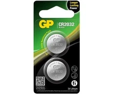Gold Peak Industries GP ličio elementų baterijos CR2032, 3 V, 2 vnt. pakuotė