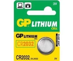 GP Battery GP baterijos ličio elementas CR2032, Vienkartinės baterijos, CR2032, Ličio, 3 V, 5 vnt., 220 mAh