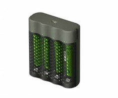GP Battery GP baterijos M451/100AAAHCE-2WB4, Nikelio-metalo hidrido (NiMH), AAA, 4 vnt., Pridedamos baterijos