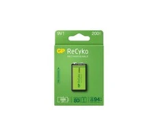 GP Baterijos Recyko B2552 pramoninės įkraunamos baterijos nikelio-metalo hidrido (NiMH) 200 mAh 8.4 V