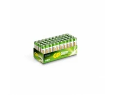 GP Battery GP Batteries Super Alkaline 24A/LR03, Vienkartinės baterijos, AAA, Šarminės, 1,5 V, 40 vnt., Įvairių spalvų