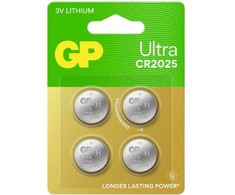 GP Battery GP Gold Peak Industries CR2025 3,0 V nukreipiamoji baterija GPCR2025ULT370C4