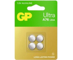 GP Mygtukinės baterijos V 13 GA/LR44 šarminės-mangano 1,5 V, 4 vnt.
