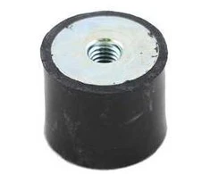 Ventiliatorius GP Vibracijos slopintuvas VIB3 juodas M10 vidinis sriegis