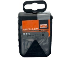 Grąžtas Bahco Antgaliai TORX T10 25mm 30vnt. dežute