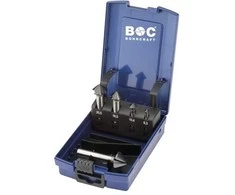 Grąžtas Bohrcraft Įgilintuvų rinkinys KS5-K 6,3–25,0 mm HSS-G Al-Cro 90° 5 dalių ABS dėžutėje