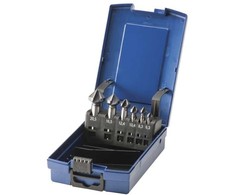 Grąžtas Bohrcraft Nusklembimo frezų rinkinys KS6-K TiALN 6,3-20,5 mm DIN 335C HSS-TiALN 90° 6 vnt. ABS dėžutė