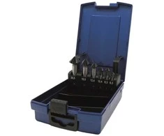 Grąžtas Bohrcraft Įgilintuvų rinkinys KS6-K 6,3–25,0 mm HSS-G Al-Cro 90° 5 dalys ABS dėžutėje