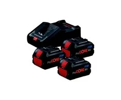 Grąžtas Priedų rinkinys Bosch 0615A5004Y; 18 V 3x8,0 Ah akum.