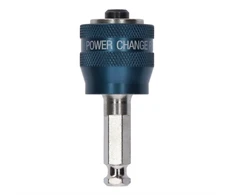 Grąžtas Bosch Power Change Plus - skylučių pjūklo adapteris su gręžimo galvute - 8,7 mm - šešiabriaunis raktas