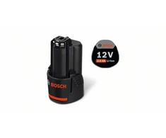 Grąžtas Bosch GBA 12V 3.0Ah Professional, Baterija, Ličio jonų (Li-Ion), 3 Ah, 12 V, Bosch, Juoda