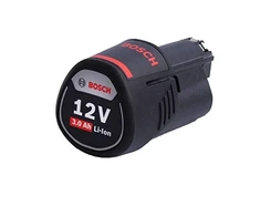 Grąžtas Bosch GBA 12V 3.0Ah Professional, Baterija, Ličio jonų (Li-Ion), 3 Ah, 12 V, Bosch, Juoda