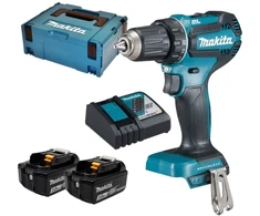 Grąžtas Makita DDF485RFJ gręžtuvas 18 V 2 x 3 Ah baterija