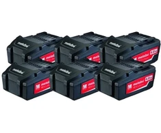 Grąžtas METABO akumuliatorius 18V 4,0Ah x6
