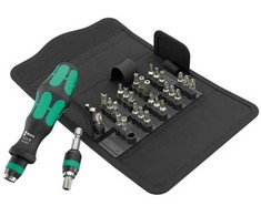 Grąžtas Wera 05057114001, 30 vnt., Veržliaraktis, kvadratinis, Torx Plus, 1/4", TX10, TX15, TX20, TX25, TX30, TX40, TX8, TX9, 2, 2,5, 3, 4, 5, 6 mm, 0, 1, 2, 3