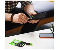 GREENCELL „Žalias Cell GR04“, Įkraunama baterija, AAA, Nikelio-metalo hidrido (NiMH), 1,2 V, 4 vnt., 800 mAh