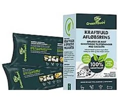 Greenswirl Aps „GreenSwirl“ galingas kanalizacijos valiklis – 2 pakeliai po 233 g