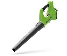 Akumuliatorinis lapų pūstuvas Greenworks G24AB; 24 V (be akumuliatoriaus ir pakrovėjo)