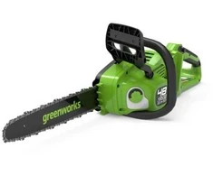 Grandininis pjūklas Greenworks GD24X2CS36; 2x24 V; 36 cm juosta (be akumuliatoriaus ir pakrovėjo)