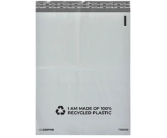Dymo Grippie Postpose 100% su recyklingu 340x420mm Pojedynczy dirželis klejący 100 vnt Baltas (T130103)