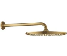 Grohe Rainshower Cosmo 310 I, dušo galva su laikikliu, d=310 mm, poliruotas, cool sunrise