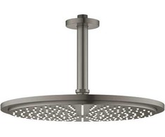 Grohe Dušo galva Rainshower Cosmopolitan 310 mm su alkūne 142 mm iš lubų,brushed hard graphite