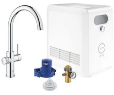 Mėlyna GROHE Mėlyna Professional. chrome