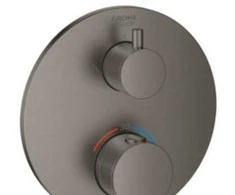 Grohe Atrio termostatinis dušo maišytuvas. brushed hard graphite
