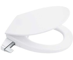 Grohe Unitazo sėdynė su dangčiu BAU, su bidė 2`jų srovių funkcija, slow close, balta