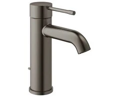 Grohe Essence S praustuvo maišytuvas lenktu snapeliu, brushed hard graphite