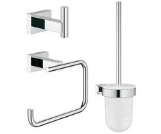 Grohe Essentials Cube aksesuarų rinkinys, chromas