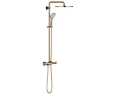 Grohe dušo komplektas Euphoria termostatinis dušo maišytuvas + 310 mm lietaus dušas Šiltas saulėlydis - 26075DA0