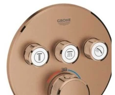 Grohe GROHTHERM Baterija POD.BRUSH.ŠILTA SAULE.