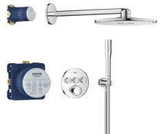 Grohe Įmontuojama dušo sistema „Precision SmCtrl 310“ apvali