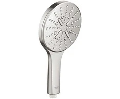 GROHE Rainshower SmartActive 130, Rankinė dušo galvutė, Plienas, Sieninis, 9,5 l/min., 13 cm