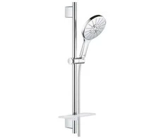 GROHE Rainshower SmartActive 150, 60 cm, 1,75 m, sieninis, chromuotas, G1/2