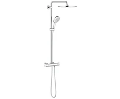 GROHE Rainshower Smartactive 310, 111,8 cm, 1,75 m, sieninis, chromuotas, G1/2