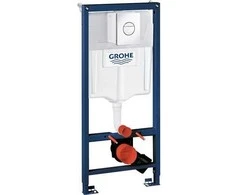GROHE Rapid Fresh Flush paslėptas bakelis, 1,13 m aukščio, su chromuotu plastikiniu nuleidimo mygtuku, montuojamas vertikaliai / horizontaliai. Varžtų atstumas 180/230 mm.