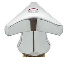 Grohe Oberteil 45969 mit Trecorn Griff Markierung raudona 1/2" chrom