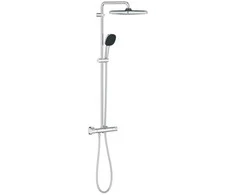 Grohe Vitalio Start 250 Cube termostatinė dušo sistema, chromas