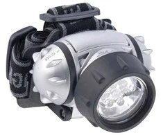 TURISTINIS ŽIBINTUVĖLIS ANT GALVOS 7 LED GRUNDIG 386928