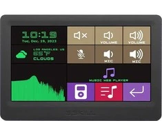 Monitorius G.Skill GD-A7PCCSK-WGD, 17.8 cm (7"), LED, 1024 x 600 pikselių