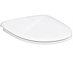 Gustavsberg Nordic 2002 unitazo dangtis, švelnaus uždarymo, 360x435x35 mm, alpinė balta