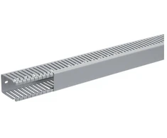 Hager Polo BA66004007030B tehaselito šukuotas kanalas BA6 60x40mm PVC pilkas BA66004007030B /2m/