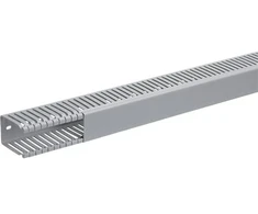 Hager Polo BA68006007030B tehaselito šukuotas kanalas BA6 80x60mm PVC pilkas BA68006007030B /2m/