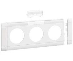 Hager diafragma 75dBD 3f. OT 80mm HF eismo balta (75dBD)