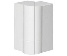 HAGER BR651703H9016 Išorinis kampas, reguliuojamas iki BR/A/S 68x170mm (BR651703H9016)