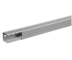 Hager Polo DNG5005007030B tehaselito šukuotas kanalas DNG 50x50mm PVC pilkas DNG5005007030B /2m/