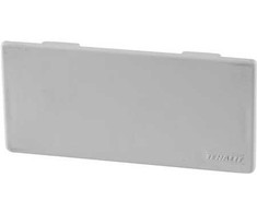 HAGER Antgalis M6143 PH Skirta LF 20035 LF 20036 Aukštis 20 mm, plotis 35 mm Perlo baltumo spalva RAL 9016, plastikas